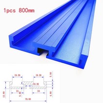 600-1200mm 유형 70 마이터 트랙 t-트랙 스톱 슬라이딩 브래킷 t-슬롯 알루미늄 프로파일 목공 작업대 diy 액세서리, 1개 800mm
