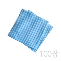 DF 파랑물결행주(벌크100장) 판촉용행주 행사용행주