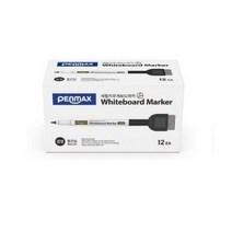 펜맥스 세필 미니 지우개 보드마카, 00 검정(12p), 2개