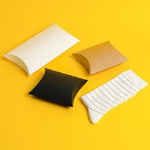 [방산소년단] 양말포장 반달상자 50개 / 상자만 판매, 소(11 x 3.4 x 10), 크라프트