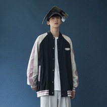 해피월드샵 중고등 남학생 청소년 봄 가을 캐쥬얼 데일리 루즈핏 야구복 유니폼 재킷 항공 자켓 점퍼 고등학생 중학생 바람막이