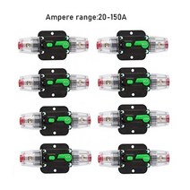 Rv 캐러밴 캠핑카 카라반12V-36V DC 20A 30A 40A 50A 60A 자동차 트럭 오디오 수정 스테레오 앰프 회로 차, 02 130a