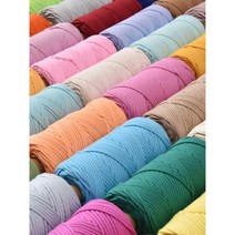 3.0mm 80yard 민자로프 우동실 마크라메 로프 마크라메 재료(63color), No.43
