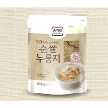 [종가집] 순쌀 누룽지 500g x 10입 한박스