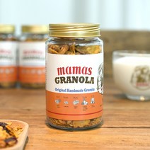 [마마스그래놀라 250g] 마마스그래놀라 카라멜 250g 무설탕 통귀리 뮤즐리 다이어트 간편식 저당 비건 수제그래놀라, 250g, 1개