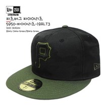 뉴에라 [슈즈네][정품] MLB 어센틱 피츠버그 파이어리츠 얼트3 야구모자 사이즈캡 59FIFTY 메이저리그 선수모자 미국직배송