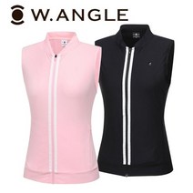 와이드앵글 와이드앵글21년 SS 여성 RANGE WEAR 하이브리드 여름 베스트 WWM21681 핑크P1 블랙Z1