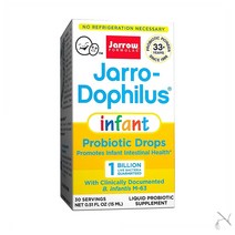 자로우 포뮬러스 (Jarrow Formulas) 아기용 프로바이오틱 드롭 유산균 10억함유 영양제 30회사용 15ml, 1박스