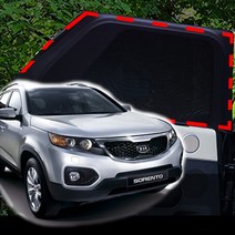기어가 차박 모기장 방충망 쏘렌토R, SUV/RV-1열(좌+우)+세차타월