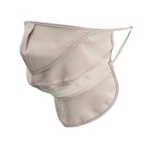 자외선차단 햇빛차단 여름용 면마스크, 단색-분홍