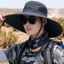 UPF50+ 챙넓은 자외선차단 사파리모자 넓은챙 등산 낚시 여름모자 남녀공용