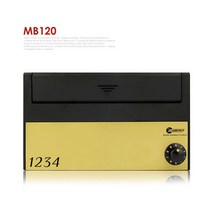 다세대우편함 MB120골드, 골드