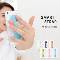 그레이프이펙트 스마트스트랩 핸드폰 거치대, 100개, 다크그레이