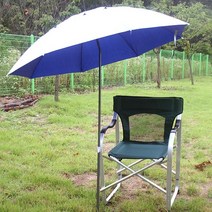 낚시파라솔 꺾임 스틸 낚시 파라솔(블루), 블루