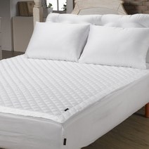 돌체 60수 샤틴 양면패드, 화이트