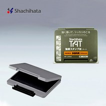shachihata TAT 사찌하타 다목적 불멸잉크 스탬프 패드 (ATGN-3), 흑색