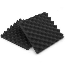 극동씨앤씨 계란판방음재 30T x 500mm 1000mm 검정색(접착), 검정, 1개