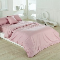 순면 내츄럴 누빔이불커버, 누디핑크