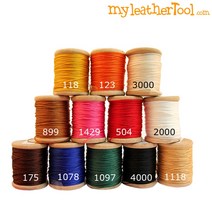 가죽공예 - 세라필 No.10 (9합사) Basic Color, No.4000, 1개