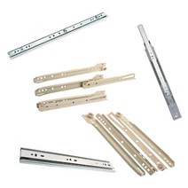 철부자 서랍레일 백색레일 2단레일 3단레일 광폭레일, 3단레일 (일반형) 35폭 300mm (2개 1조)