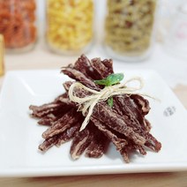 멍멍이매점 강아지 수제간식, 소고기육포, 50g, 소고기육포, 1개