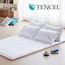 위드휴 텐셀 방수 요커버 바닥용 전체면방수 S/D/Q/K, 텐셀 화이트