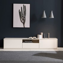 리바트 후아 1800 스탠다드 거실장 (2색), 크림그레이