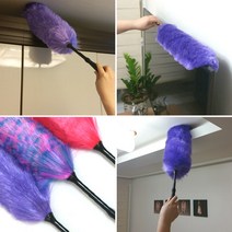 마켓킹 흡착식 먼지털이개(대형), 레드, 1개