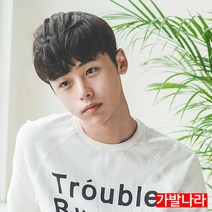 가발나라 투블럭 부분가발, 선택08.댄디펌(내츄럴블랙)/M, 1개