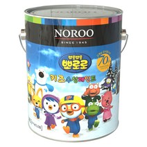 (주)노루페인트 노루페인트 뽀로로 키즈 수성페인트, 3.8L, 뽀로로 밤하늘