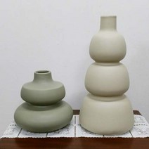 쇼핑아트 이색볼록화병2p세트(61023), 혼합색상, 2