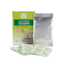 콩세알 천연 옷장 탈취제 옷장/서랍/신발장탈취제, 4g, 6개입, 4g