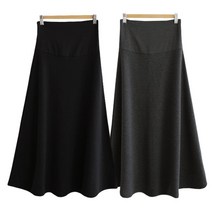 마더라이크 .T.인조밍크털후레아스커트 임부용 치마