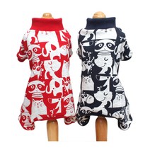 해피보이스 좋은친구들 강아지옷 애견의류 올인원, 네이비