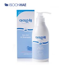 [아이순해] 베이비 바스앤샴푸 500g (대용량) 아기바스앤샴푸, 1개