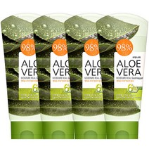 과일나라 알로에베라 바디프랜 모이스처 리얼 수딩젤, 150g, 4개, 150g