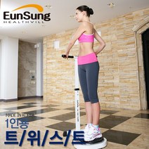 은성헬스빌 1인용 트위스트 운동기구, 화이트 + 블랙