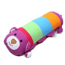 이투라이프 곰돌이 인형베개, 퍼플