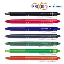 프릭션볼펜 지워지는볼펜 0.7mm, 블랙, 1