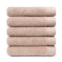 송월타월 몬테스 40수 220g 호텔수건, 베이지, 10개