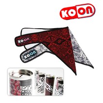 KOON 쿤 반다나 스노우보드 넥워머 스키반다나, J-월페이퍼(K10BH1)
