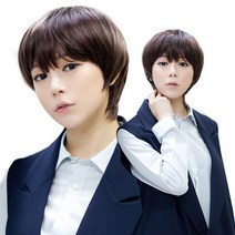 가발나라 전체가발/통가발 숏 보브컷 통가발, 내츄럴블랙/M, 1개