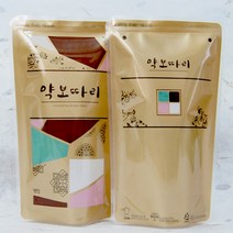 한의바이오 약보따리[골드]한약파우치 국내생산제품 한약팩 한약비닐팩 스탠딩파우치 레토르트파우치 비닐파우치 약포장팩 홍삼파우치 한약포장기, 100개