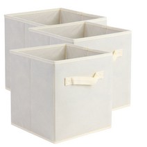 이디오리빙 수납박스 3개, Cream 3개