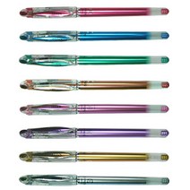 [펜텔] 볼펜 슬리찌 메탈릭컬러 0.8mm, 슬리찌 0.8 메탈릭블루, 1