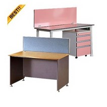파미가구 책상위로 올리는 스크린파티션(일반천), 일반천_1800x450
