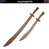 우슈 쿵후 목도(우슈/투로/합기도/무술)(66cm)(91cm), 진갈색