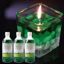 워터캔들+심지+캔들용기 구성! 초간단 DIY 워터캔들세트, 1개, 선택2-3 가드니아500ml _ 1병 (리필액)