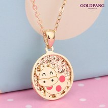 [골드팡] 14k/18k 미아방지 소띠 목걸이 (당일도착) 아동용 백일 돌잔치 조카선물 십이간지 펜던트 주얼리