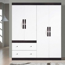 해해동동 라라1600 투서랍 장롱세트(2서랍옷장+옷장or이불장)(88), 웬지백